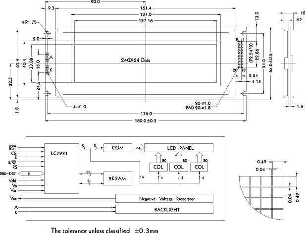 LCD- PG-24064-A